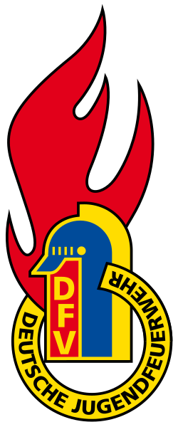Offizielles Logo der Deutschen Jugendfeuerwehr (DJF)